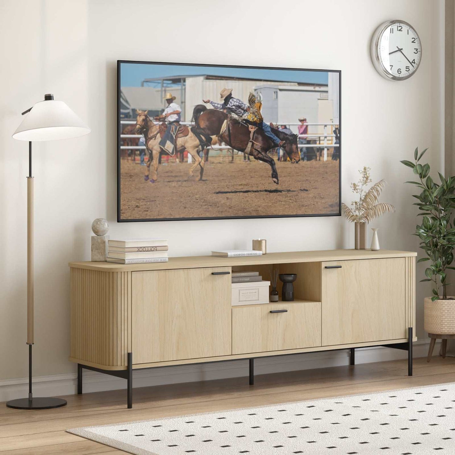 Versatile 160CM Wide TV ENTERTAINMENT UNIT - Perfect for Bedroom & Living Room