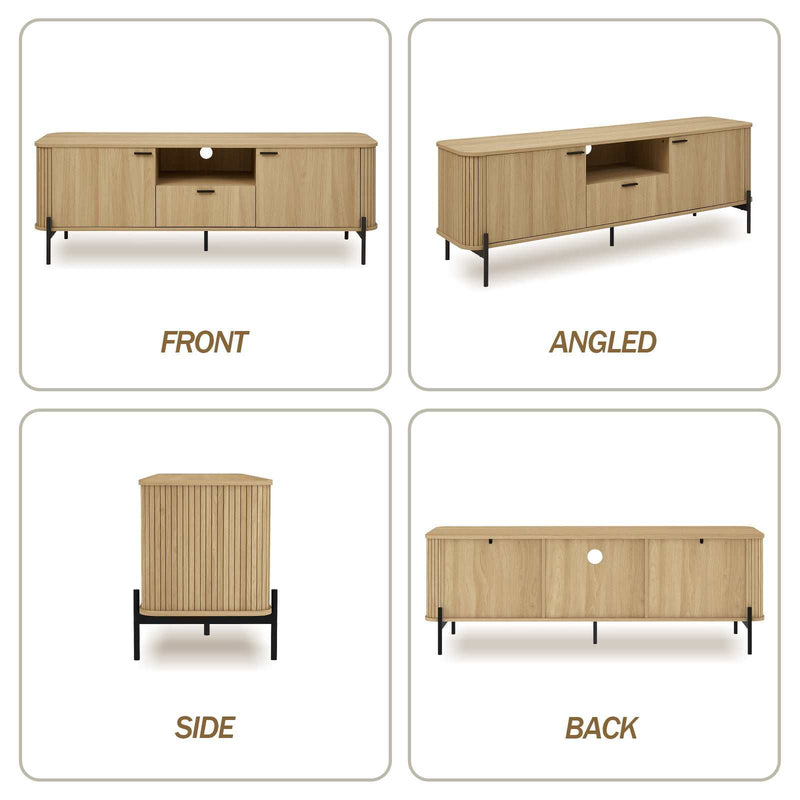 Versatile 160CM Wide TV ENTERTAINMENT UNIT - Perfect for Bedroom & Living Room