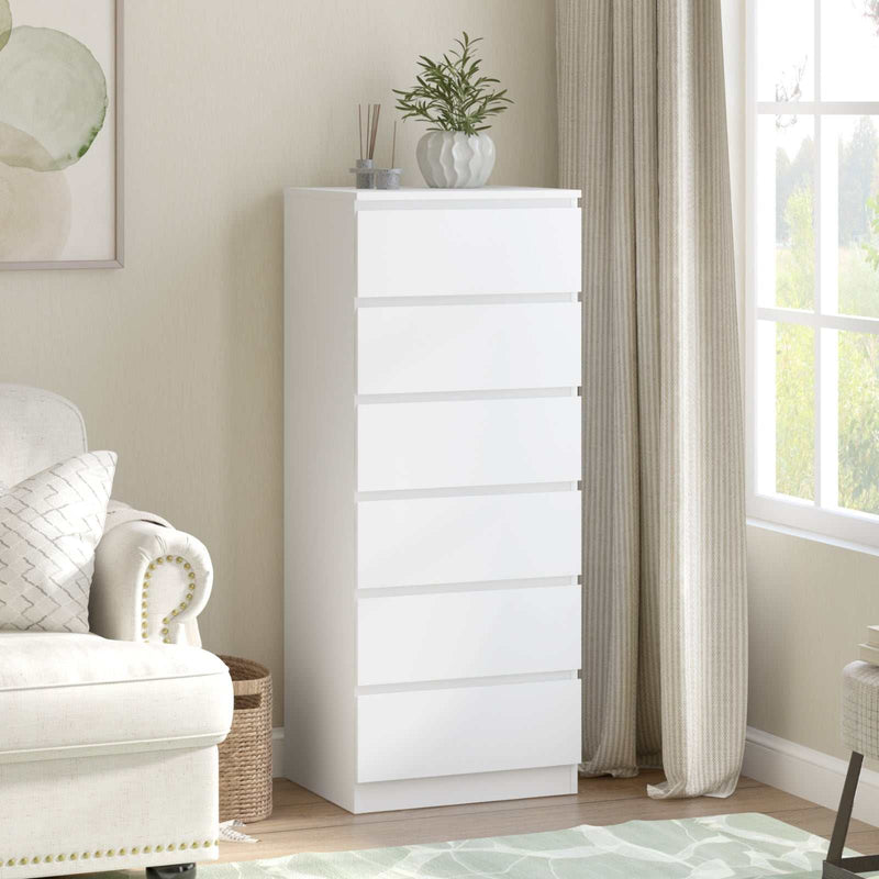 white dresser