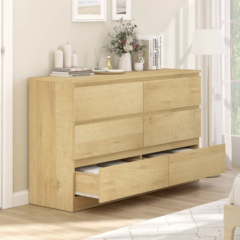 6 drawer dresser