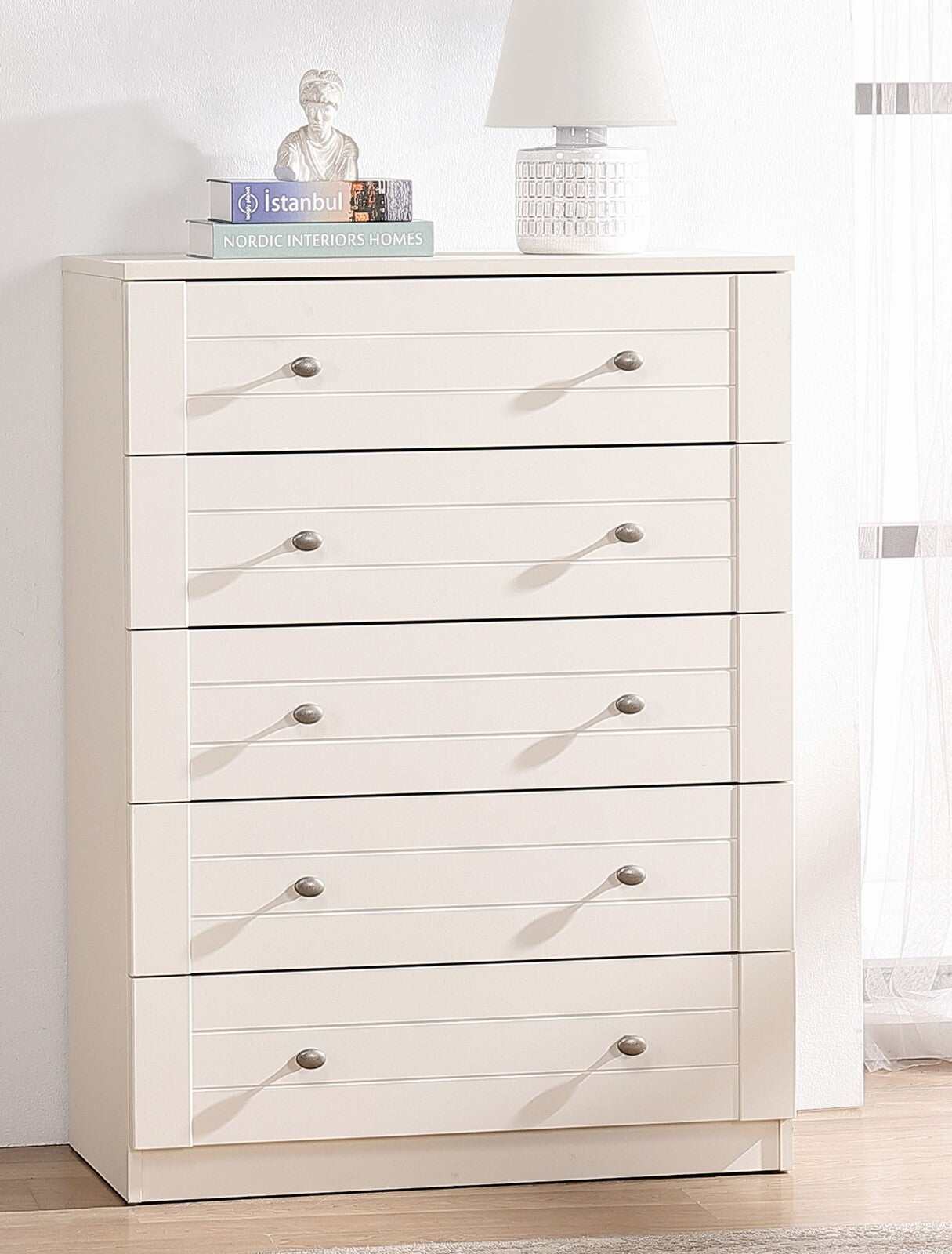 white dresser