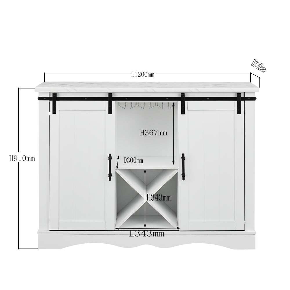 MerryLuk Credenza Cabinet