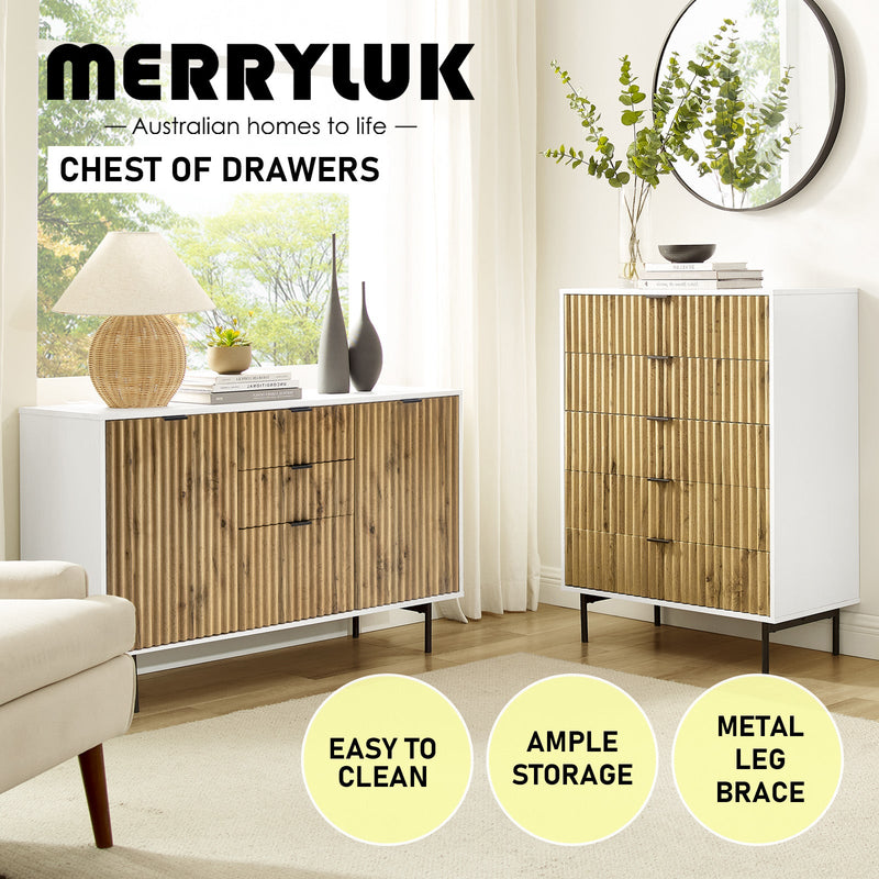 sideboard with drawers and cabinets