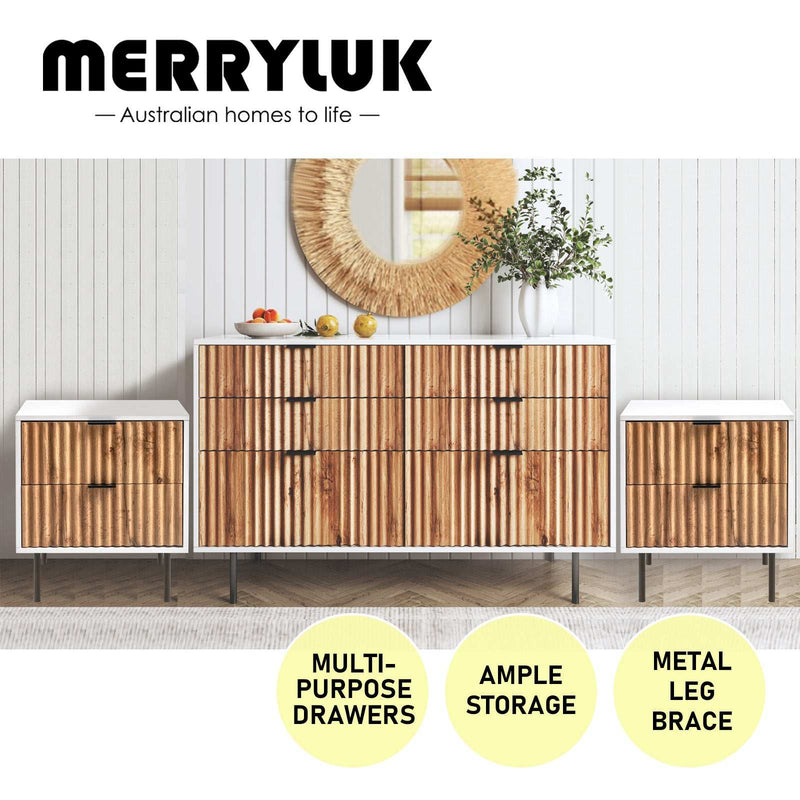 MerryLuk bedroom storage  Drawers Bundle