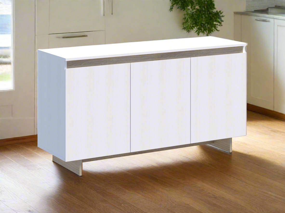 white sideboard