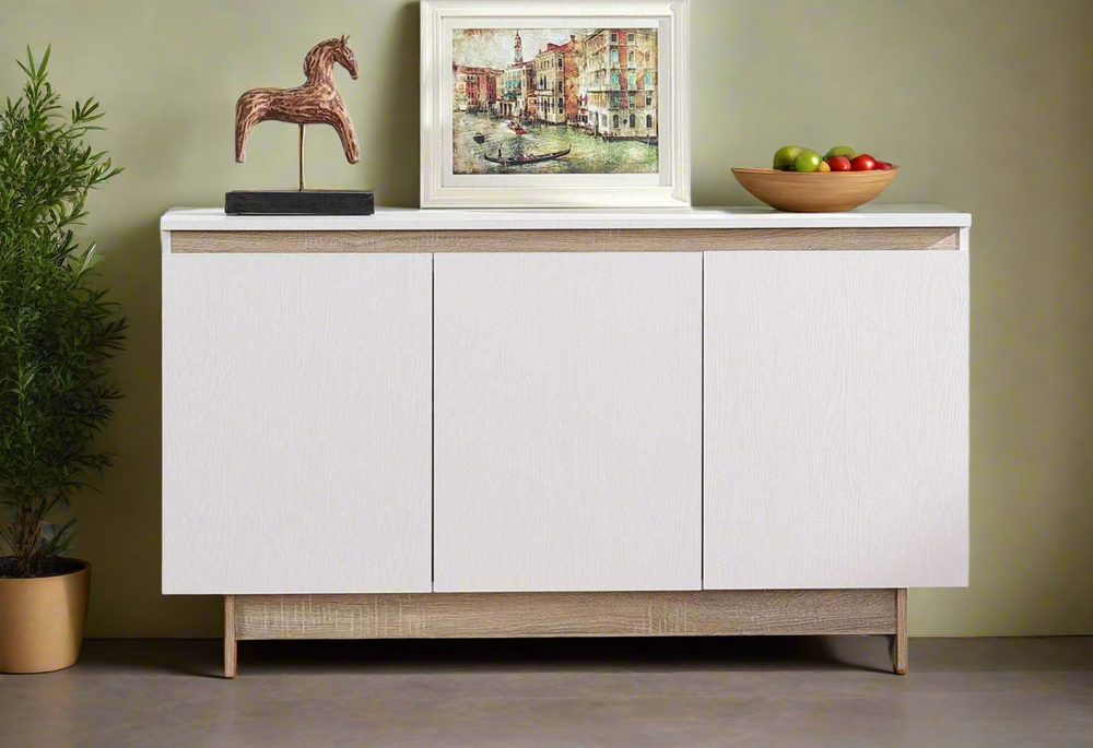 white sideboard