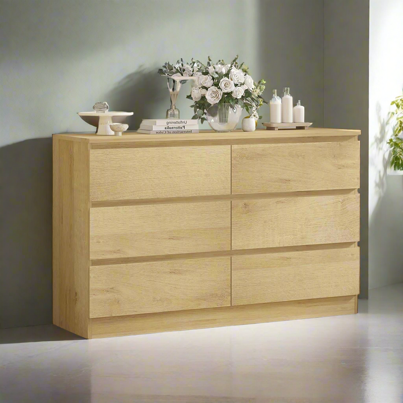 6 drawer dresser